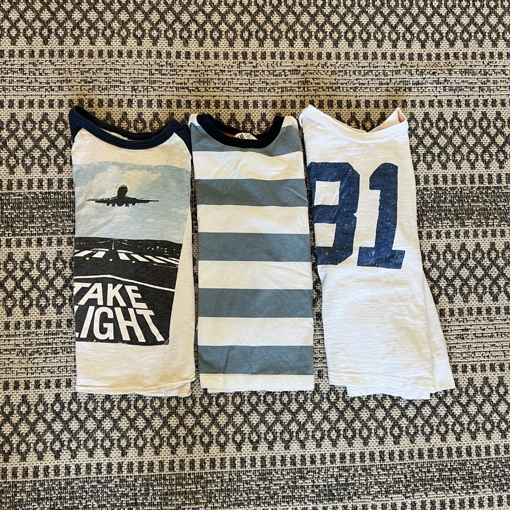 Take Flight, Striped, and 81 Tees - Short Sleeve